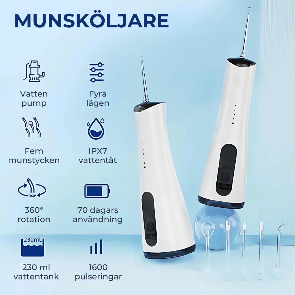 Dentivas Siillk Vattenflosser - Mellanrumsborstning Waterflooser