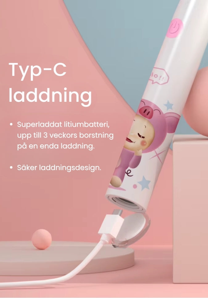 Dentivas Super Sonic Kids - eltandborste för barn